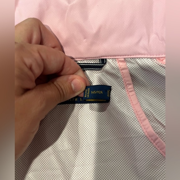 NWOT Ralph Lauren Water Repellent Golf Jacket/Windbreaker in Pink - Picture 10 of 12